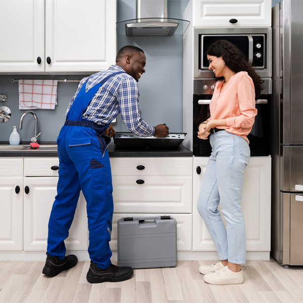 can you provide an estimate for cooktop repair before beginning any work in Parker Dam California